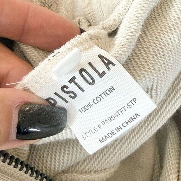 NWOT Pistola Clarisse Cotton French Terry Fall Jumpsuit Romper Women's Fall M - Picture 7 of 15